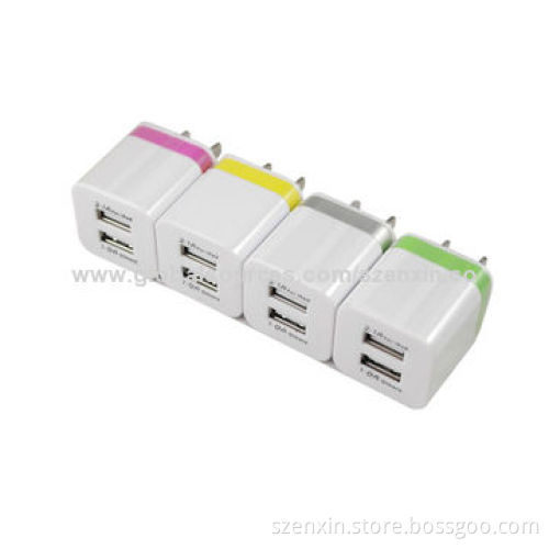 5V DC/1A adapter with many plugs for mobile phone
